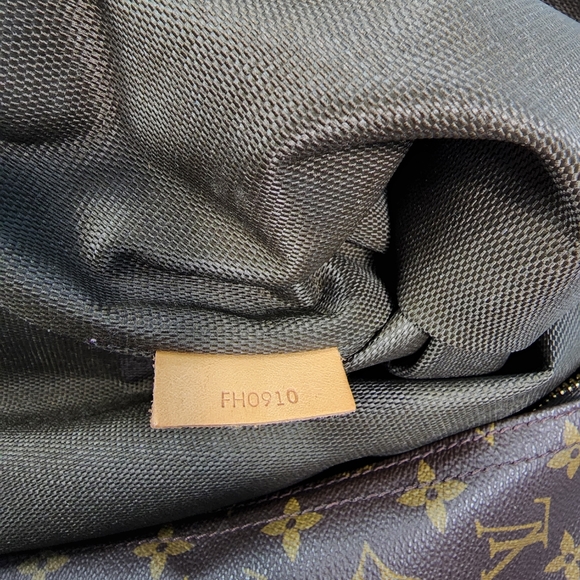 Vintage Louis Vuitton Malletier Monogram Coated Canvas Garment Bag RARE 60in - Picture 4 of 9